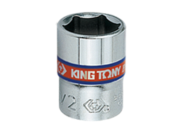 Торцевая головка KING TONY 233508S шестигранная 1/4" 1/4" L=24мм - фото 59533