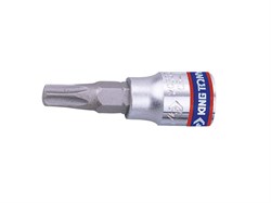 Насадка (бита) торцевая 1/4"", Torx T27, L = 37 мм - фото 69548