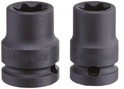 Головка торцевая ударная TORX Е-стандарт 1/2"", E18, L = 38 мм - фото 69574